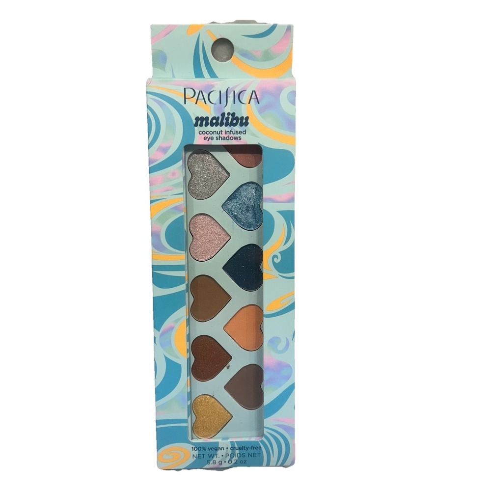Pacifica Malibu Coconut Infused Eye Shadows Palette